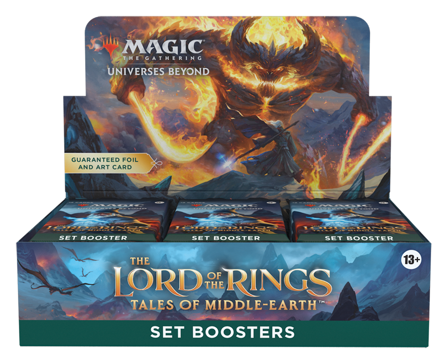 The Lord of the Rings: Tales of Middle-earth - Set Booster Box | Jomio and Rueliete's Cards and Comics