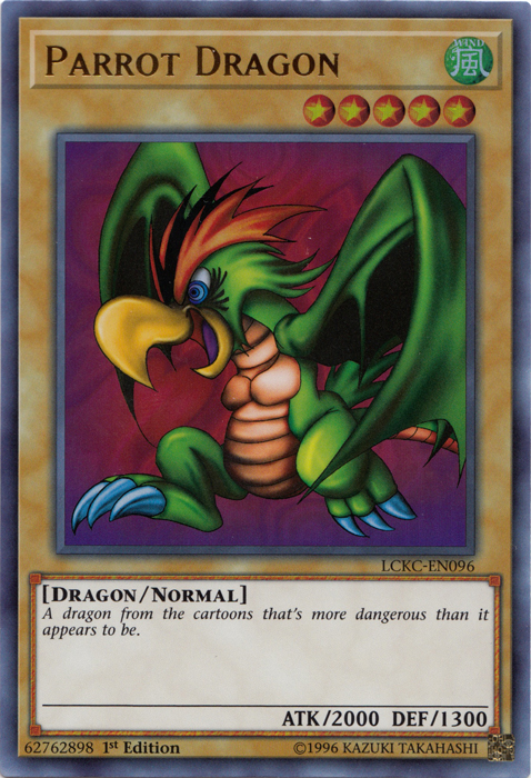 Parrot Dragon [LCKC-EN096] Ultra Rare | Jomio and Rueliete's Cards and Comics