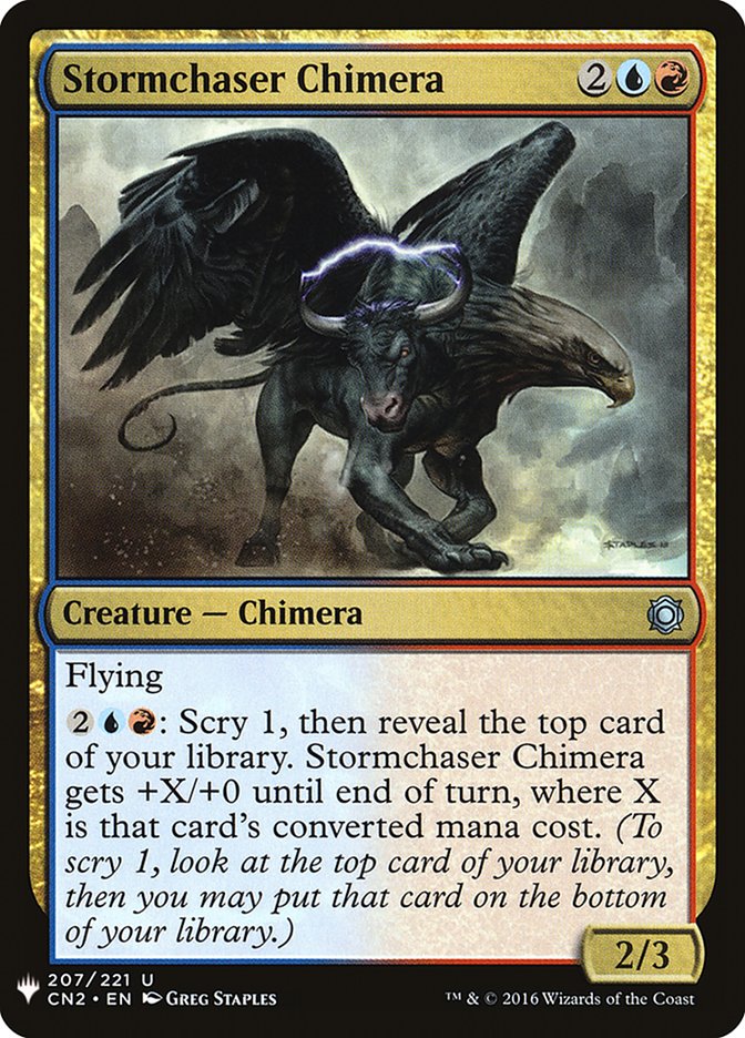 Stormchaser Chimera [Mystery Booster] | Jomio and Rueliete's Cards and Comics