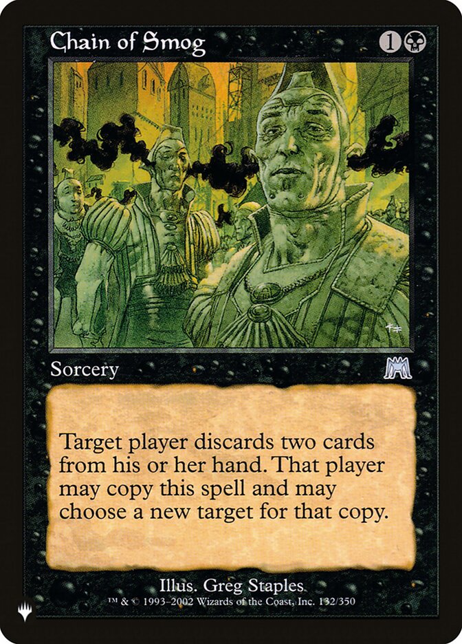 Chain of Smog [The List] | Jomio and Rueliete's Cards and Comics