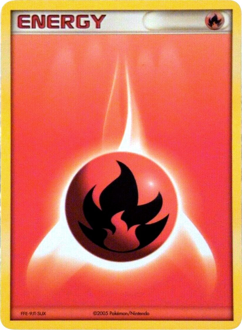 Fire Energy (2005 Unnumbered) [EX: Ruby & Sapphire] | Jomio and Rueliete's Cards and Comics