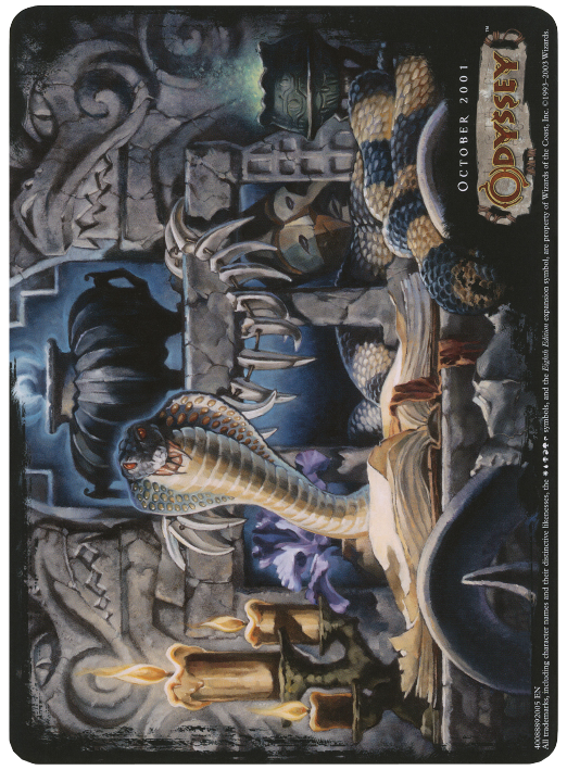 Diabolic Tutor (Oversized) [Eighth Edition Box Topper] | Jomio and Rueliete's Cards and Comics