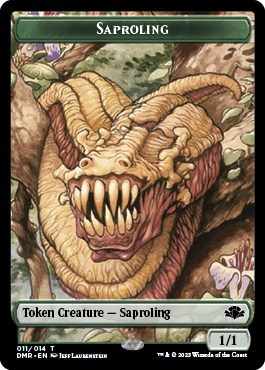 Saproling Token [Dominaria Remastered Tokens] | Jomio and Rueliete's Cards and Comics