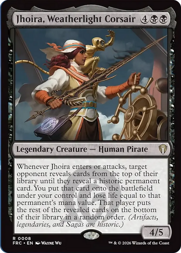 Jhoira, Weatherlight Corsair [Reality Fracture Commander] | Jomio and Rueliete's Cards and Comics