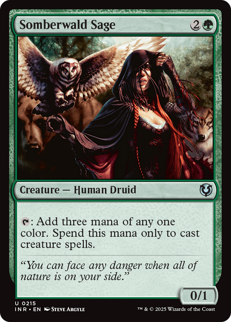 Somberwald Sage [Innistrad Remastered] | Jomio and Rueliete's Cards and Comics
