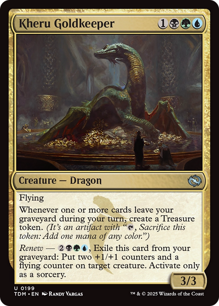 Kheru Goldkeeper [Tarkir: Dragonstorm] | Jomio and Rueliete's Cards and Comics