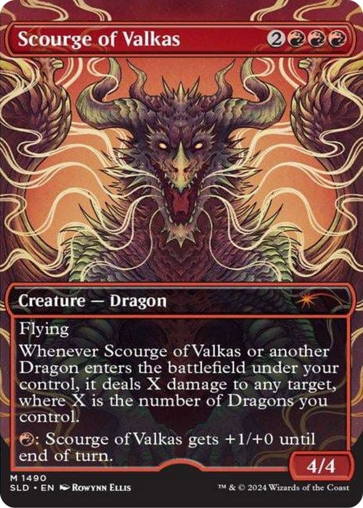 Scourge of Valkas [Secret Lair Drop Series] | Jomio and Rueliete's Cards and Comics