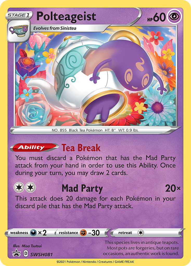 Polteageist (SWSH081) [Sword & Shield: Black Star Promos] | Jomio and Rueliete's Cards and Comics