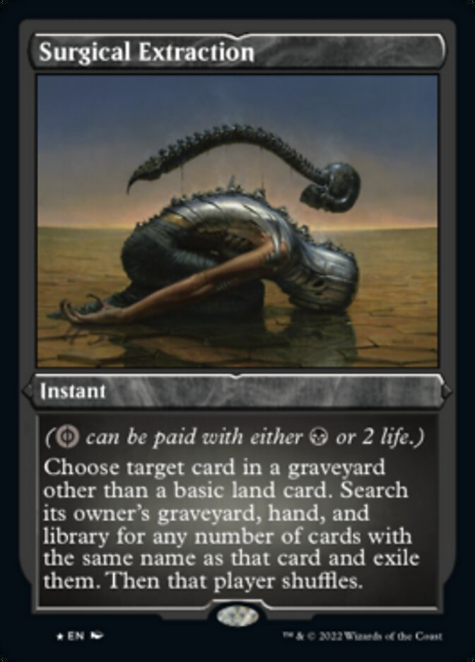 Surgical Extraction (Foil Etched) [Double Masters 2022] | Jomio and Rueliete's Cards and Comics