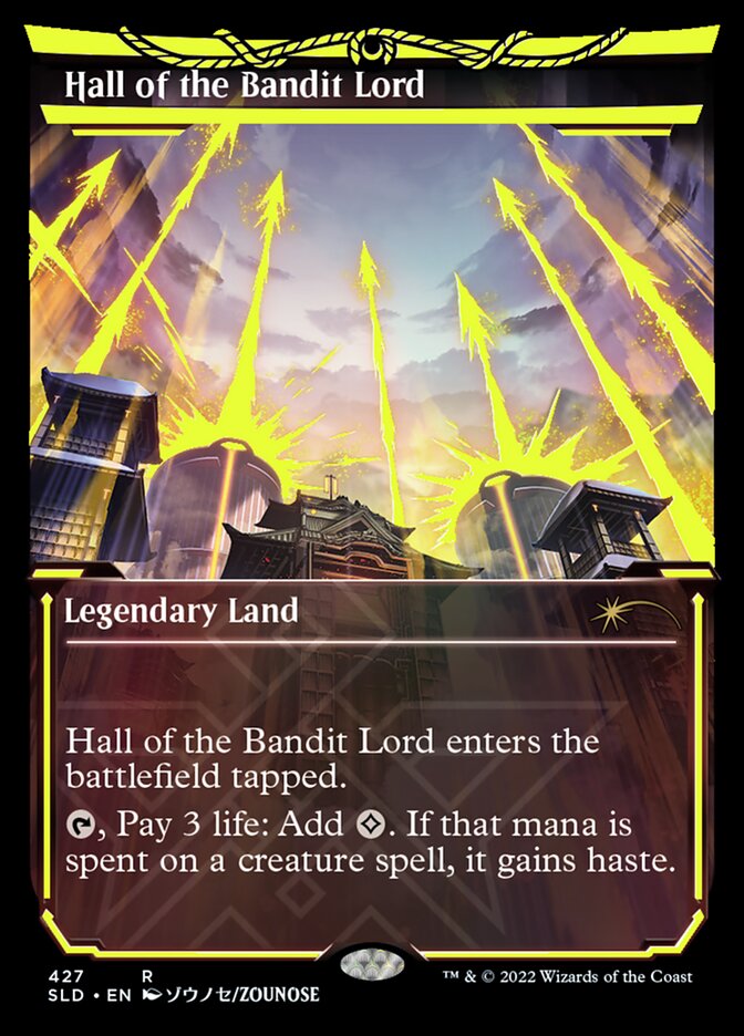 Hall of the Bandit Lord (Neon Ink Yellow) [Secret Lair Drop Series] | Jomio and Rueliete's Cards and Comics