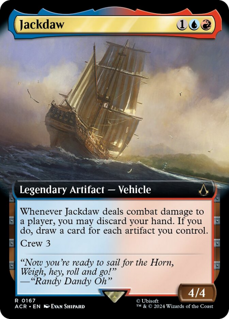 Jackdaw (Extended Art) [Assassin's Creed] | Jomio and Rueliete's Cards and Comics