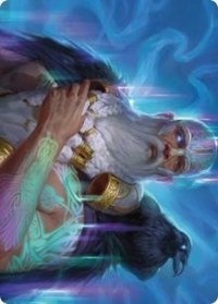 Alrund, God of the Cosmos Art Card [Kaldheim Art Series] | Jomio and Rueliete's Cards and Comics