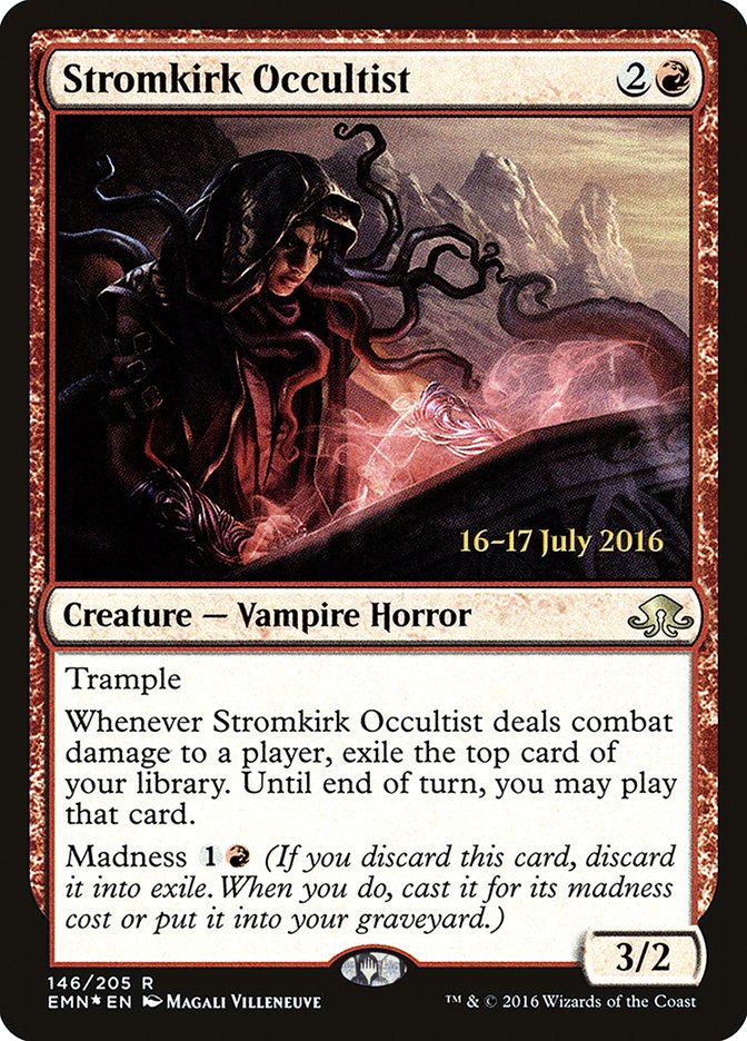 Stromkirk Occultist [Eldritch Moon Prerelease Promos] | Jomio and Rueliete's Cards and Comics