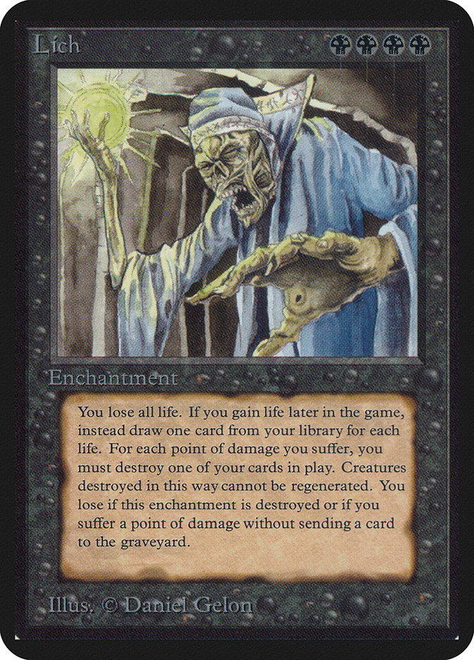 Lich [Alpha Edition] | Jomio and Rueliete's Cards and Comics