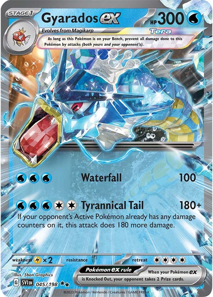 Gyarados ex (045/198) [Scarlet & Violet: Base Set] | Jomio and Rueliete's Cards and Comics