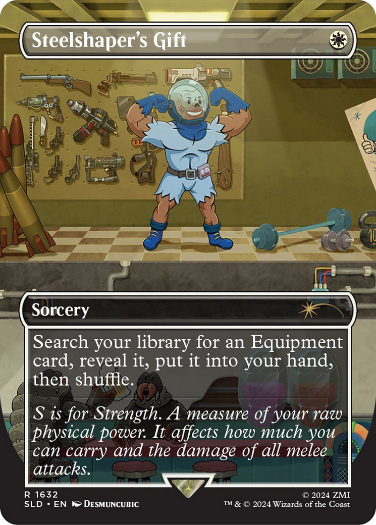 Steelshaper's Gift (Rainbow Foil) [Secret Lair Drop Series] | Jomio and Rueliete's Cards and Comics