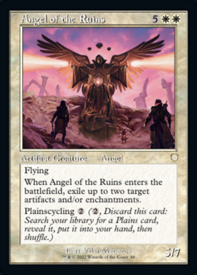 Angel of the Ruins (Retro) [The Brothers' War Commander] | Jomio and Rueliete's Cards and Comics