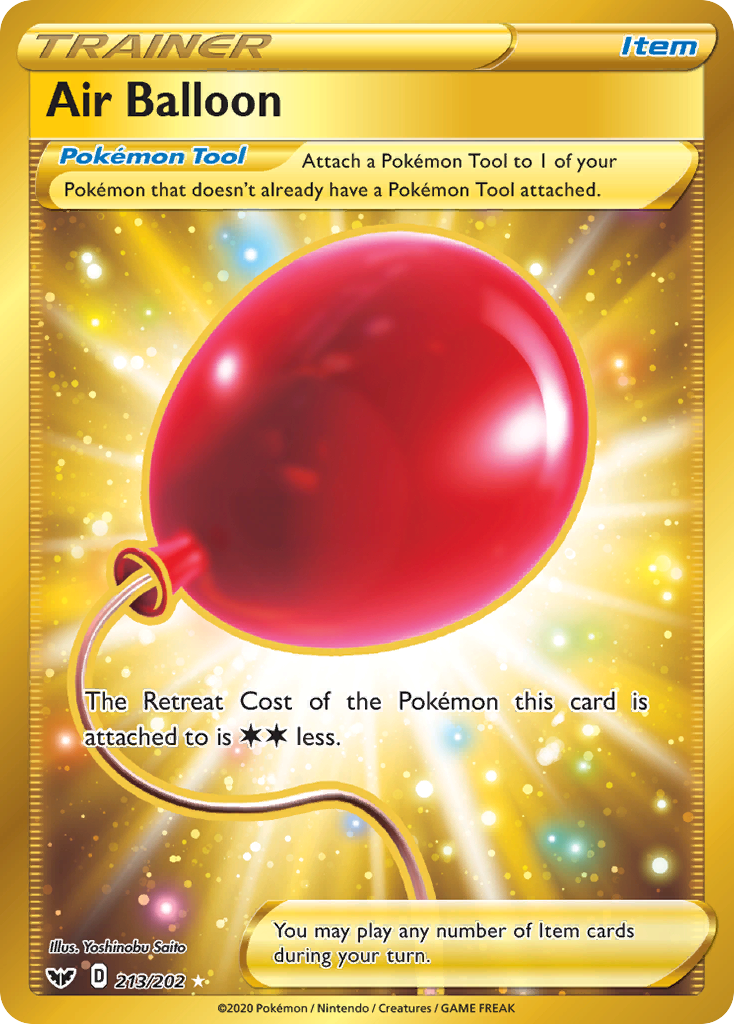 Air Balloon (213/202) [Sword & Shield: Base Set] | Jomio and Rueliete's Cards and Comics