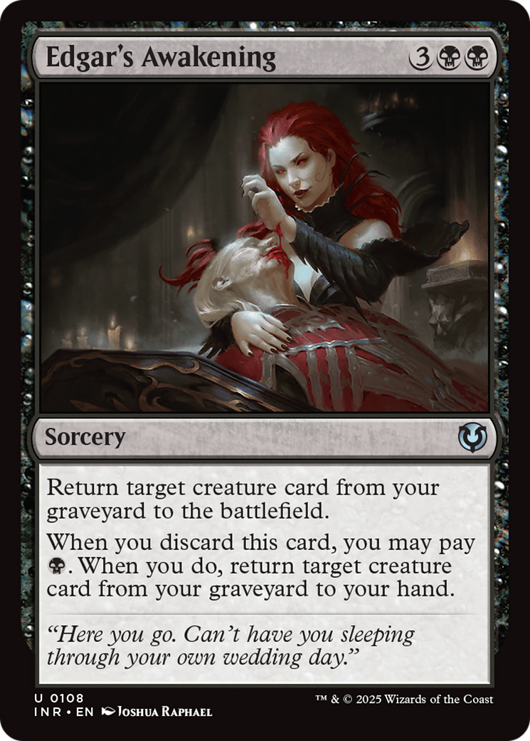Edgar's Awakening [Innistrad Remastered] | Jomio and Rueliete's Cards and Comics