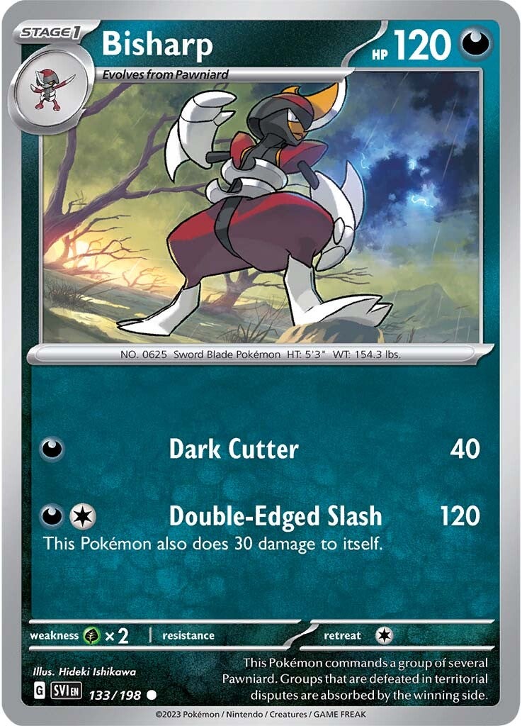 Bisharp (133/198) [Scarlet & Violet: Base Set] | Jomio and Rueliete's Cards and Comics