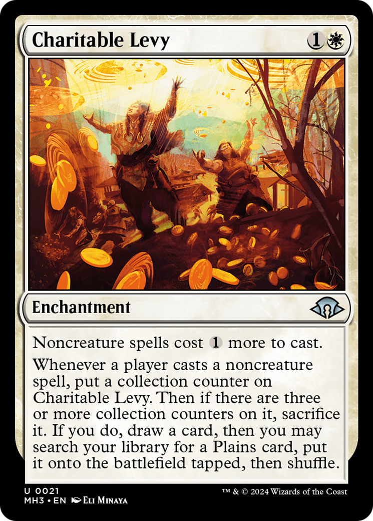 Charitable Levy [Modern Horizons 3] | Jomio and Rueliete's Cards and Comics