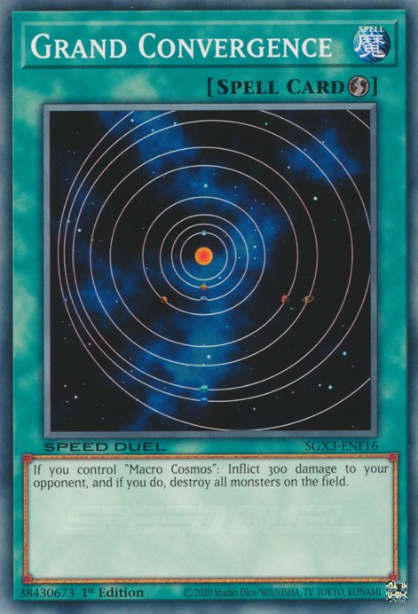 Grand Convergence [SGX3-ENF16] Common | Jomio and Rueliete's Cards and Comics