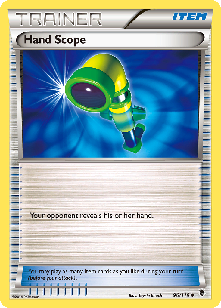 Hand Scope (96/119) [XY: Phantom Forces] | Jomio and Rueliete's Cards and Comics
