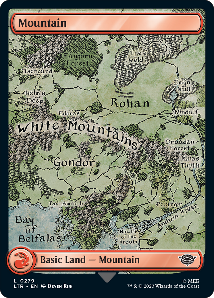 Mountain (279) [The Lord of the Rings: Tales of Middle-Earth] | Jomio and Rueliete's Cards and Comics