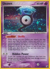 Unown (G) (G/28) [EX: Unseen Forces] | Jomio and Rueliete's Cards and Comics