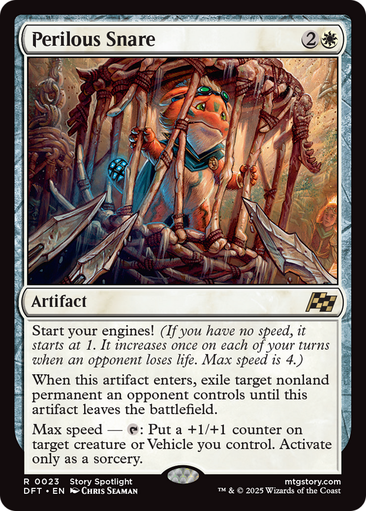 Perilous Snare [Aetherdrift] | Jomio and Rueliete's Cards and Comics