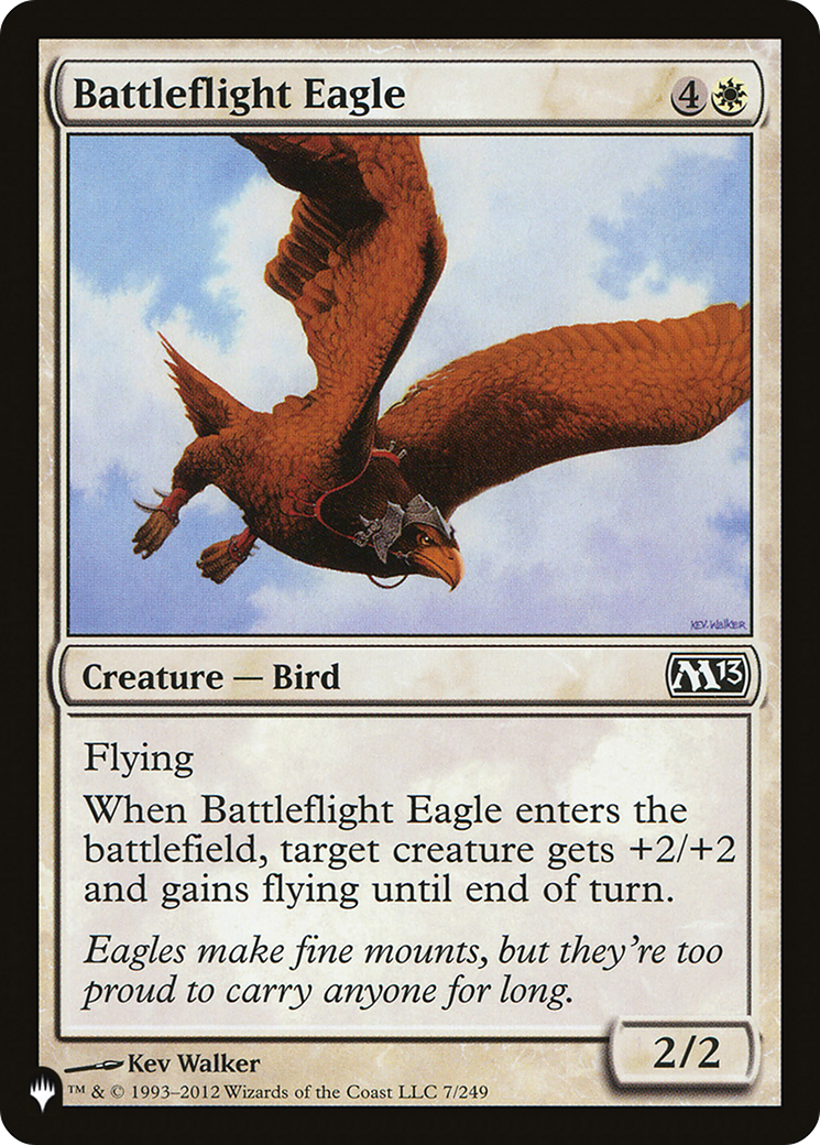 Battleflight Eagle [The List] | Jomio and Rueliete's Cards and Comics