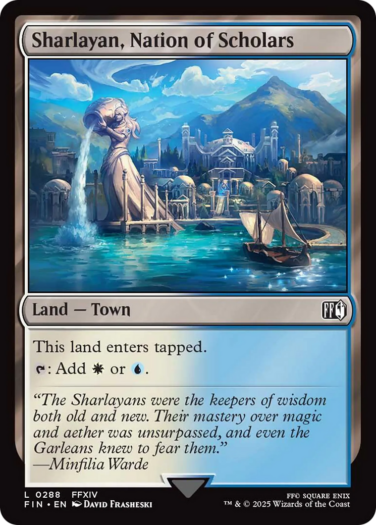 Sharlayan, Nation of Scholars [FINAL FANTASY] | Jomio and Rueliete's Cards and Comics