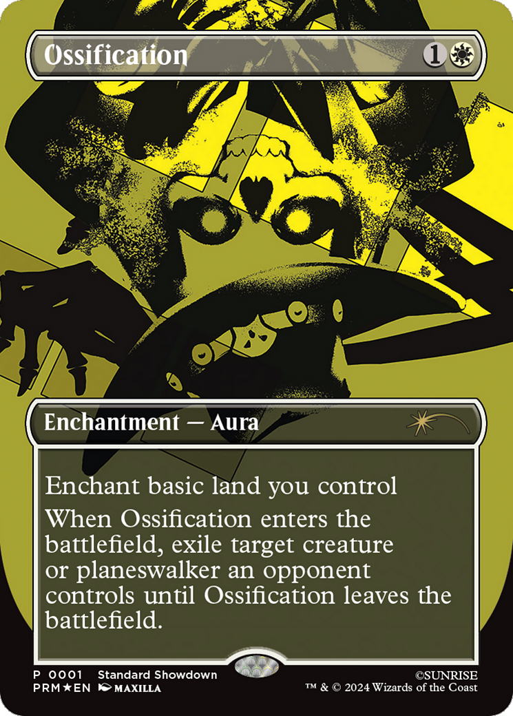Ossification [Standard Showdown Promos] | Jomio and Rueliete's Cards and Comics