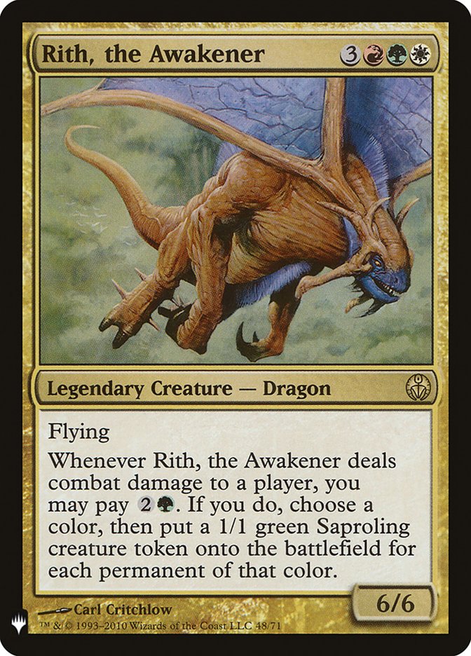 Rith, the Awakener [Mystery Booster] | Jomio and Rueliete's Cards and Comics