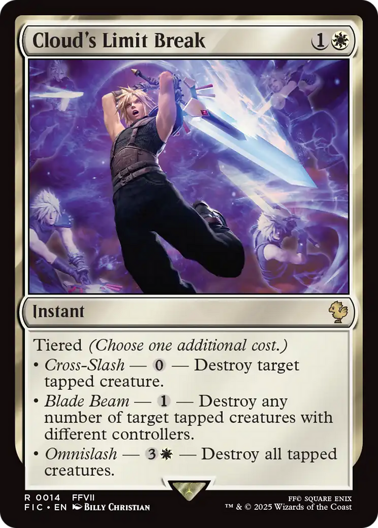 Cloud's Limit Break [FINAL FANTASY Commander] | Jomio and Rueliete's Cards and Comics