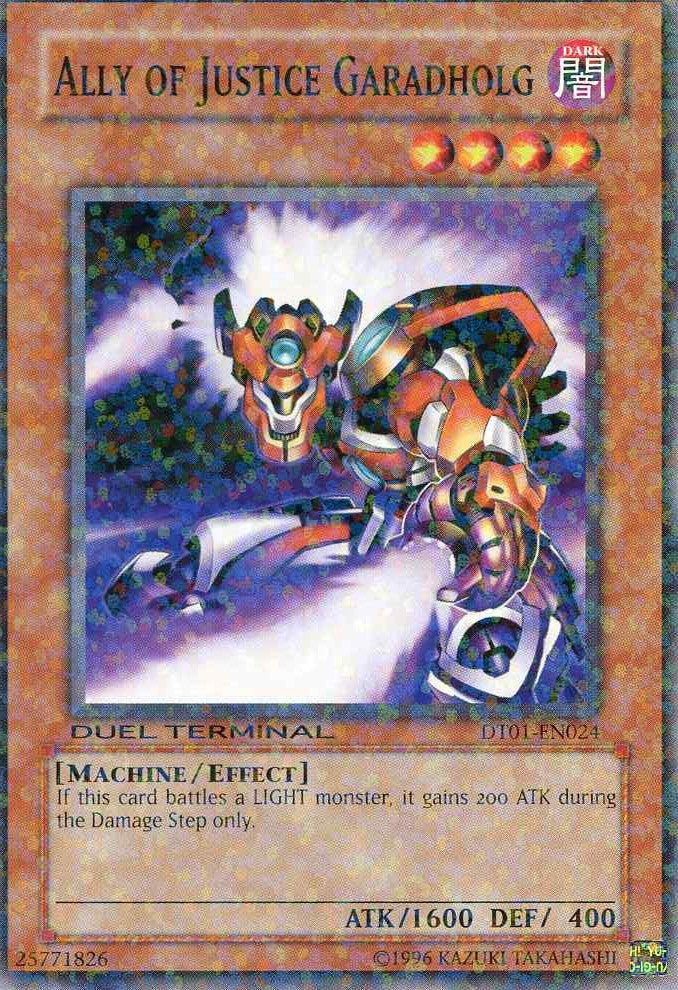 Ally of Justice Garadholg [DT01-EN024] Common | Jomio and Rueliete's Cards and Comics