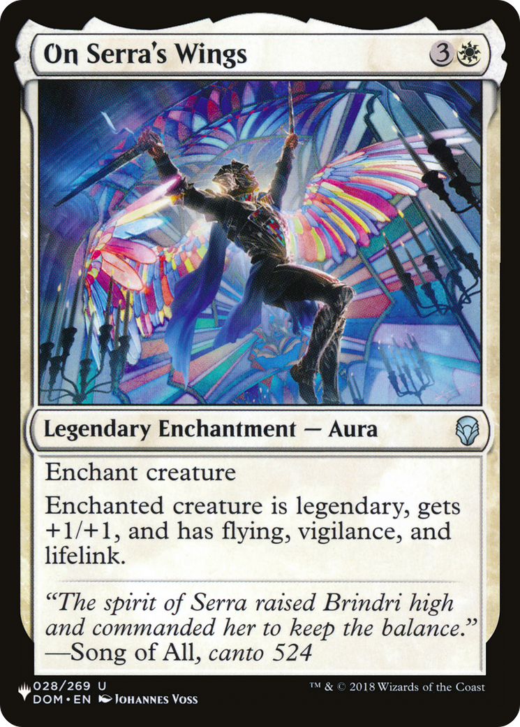 On Serra's Wings [The List] | Jomio and Rueliete's Cards and Comics