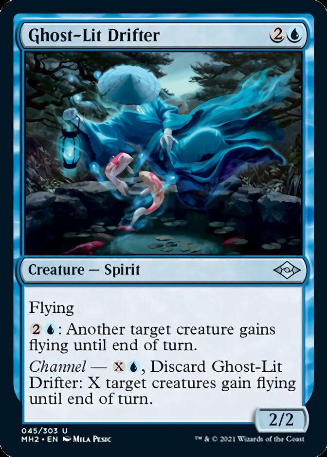 Ghost-Lit Drifter [Modern Horizons 2] | Jomio and Rueliete's Cards and Comics