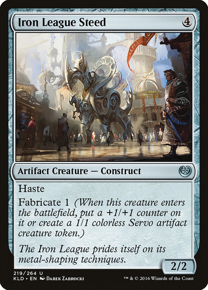 Iron League Steed [Kaladesh] | Jomio and Rueliete's Cards and Comics