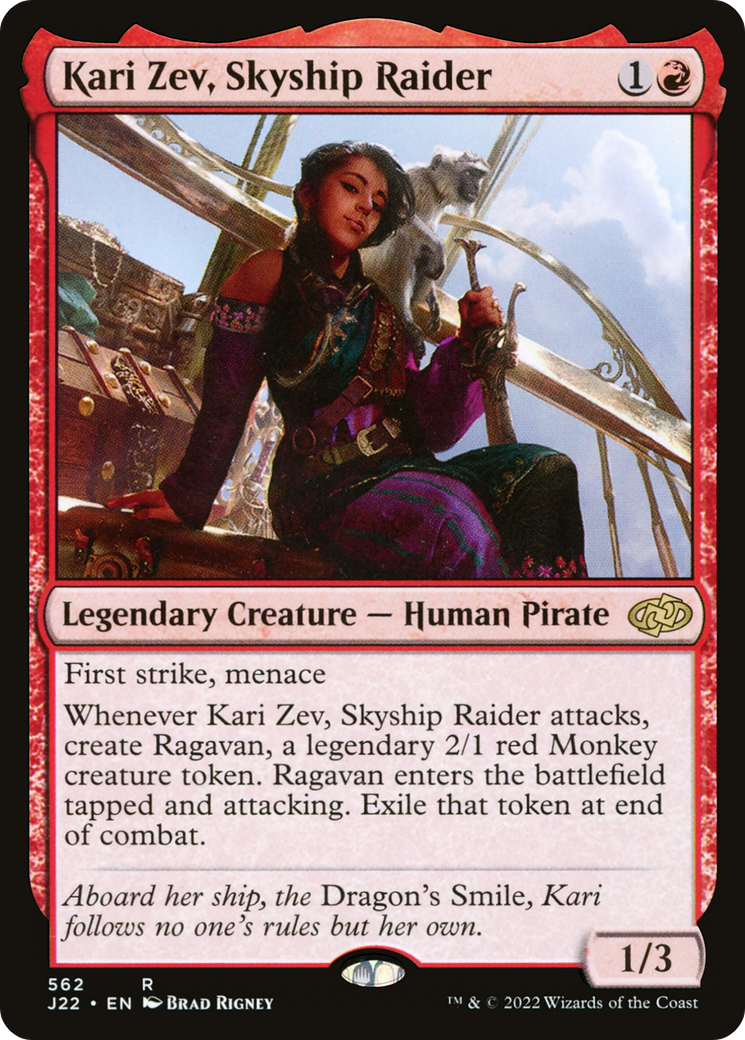 Kari Zev, Skyship Raider [Jumpstart 2022] | Jomio and Rueliete's Cards and Comics