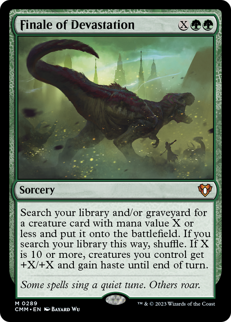 Finale of Devastation [Commander Masters] | Jomio and Rueliete's Cards and Comics