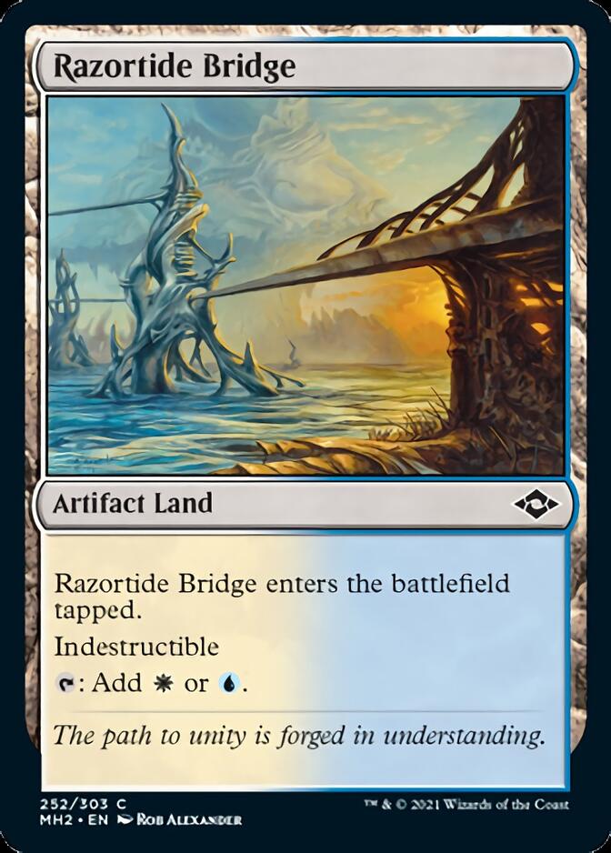 Razortide Bridge [Modern Horizons 2] | Jomio and Rueliete's Cards and Comics