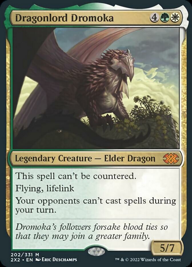 Dragonlord Dromoka [Double Masters 2022] | Jomio and Rueliete's Cards and Comics