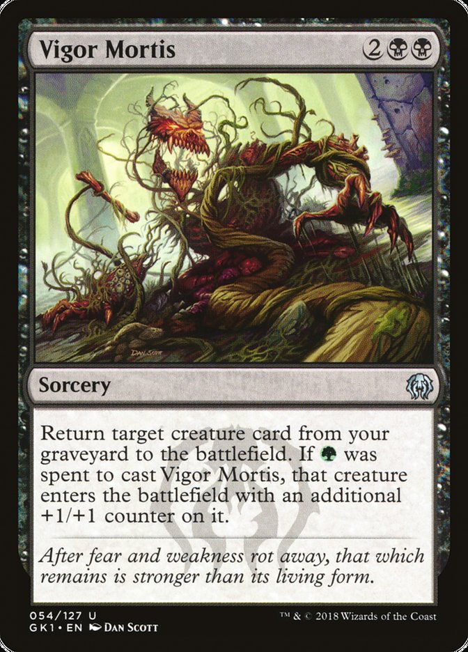 Vigor Mortis [Guilds of Ravnica Guild Kit] | Jomio and Rueliete's Cards and Comics