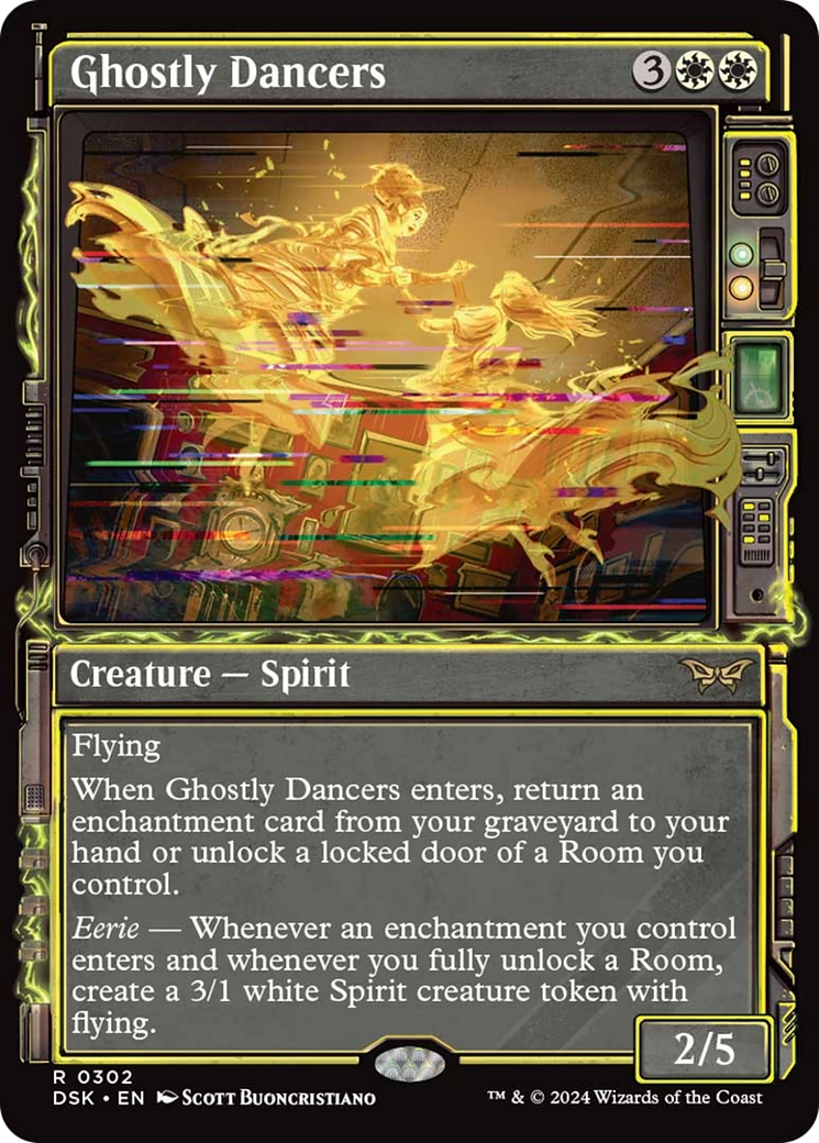 Ghostly Dancers (Showcase) [Duskmourn: House of Horror] | Jomio and Rueliete's Cards and Comics