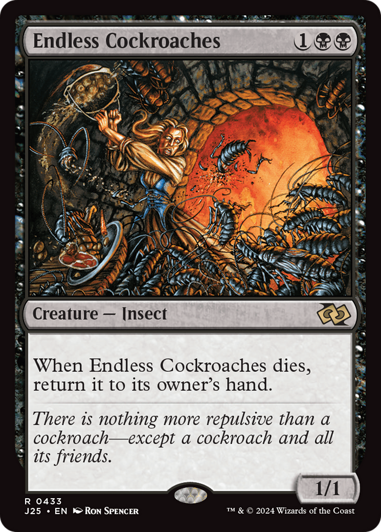 Endless Cockroaches [Foundations Jumpstart] | Jomio and Rueliete's Cards and Comics