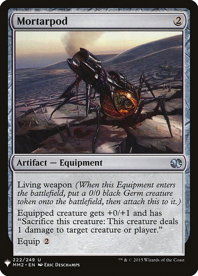 Mortarpod [Mystery Booster] | Jomio and Rueliete's Cards and Comics