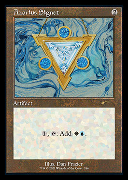 Azorius Signet (Retro) [Secret Lair Drop Series] | Jomio and Rueliete's Cards and Comics