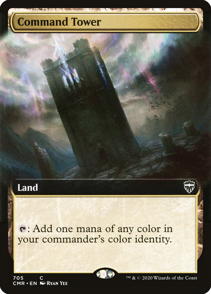 Command Tower (Extended Art) [Commander Legends] | Jomio and Rueliete's Cards and Comics