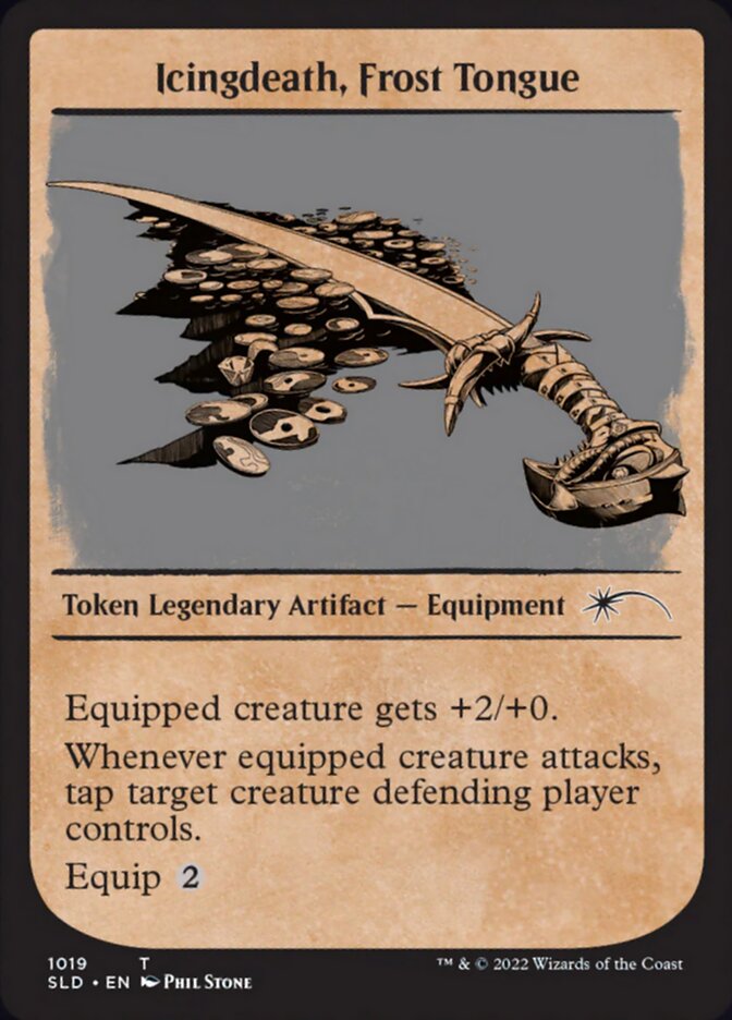 Icingdeath, Frost Tongue (Showcase) [Secret Lair Drop Series] | Jomio and Rueliete's Cards and Comics